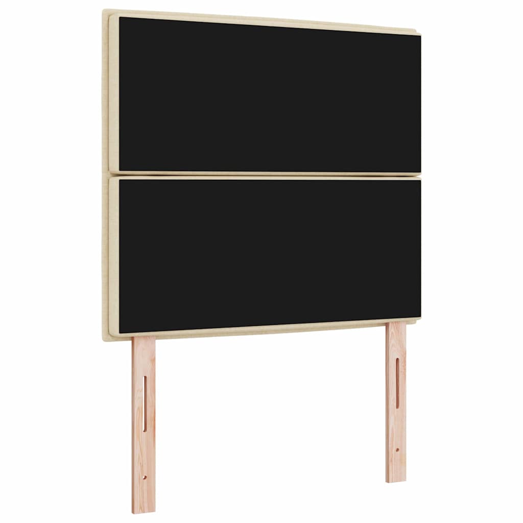 Cabeceira Outros com cabeceira Creme 80 cm tecido