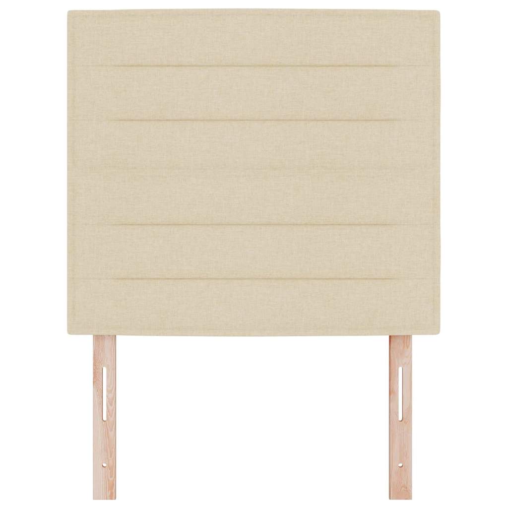 Cabeceira Outros com cabeceira Creme 100 cm tecido