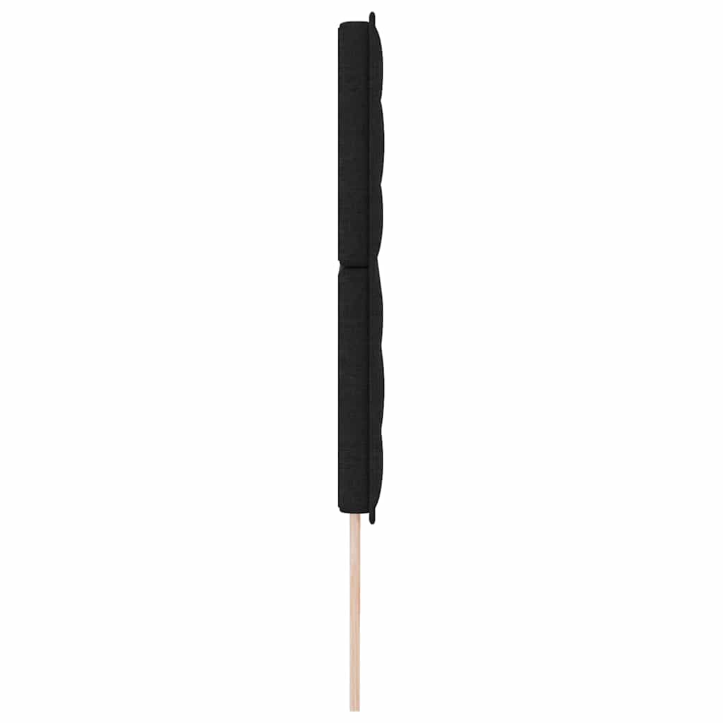 Cabeceira Outros com cabeceira Preto 200 cm tecido