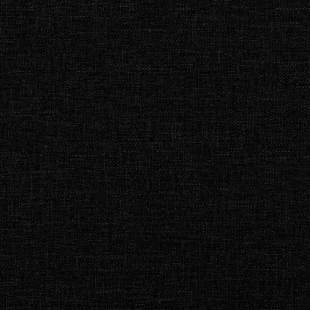 Cabeceira de Tecido Geométrico Preto 200 cm tecido