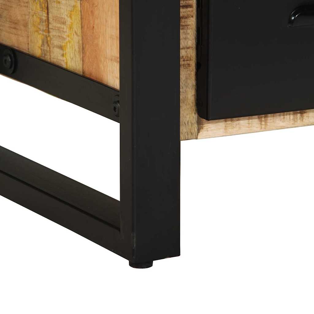 Conjunto de Móveis para Banheiro 2 pcs Madeira de manga rústica