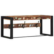 Cabide multicor 80x35x35 cm madeira maciça recuperada