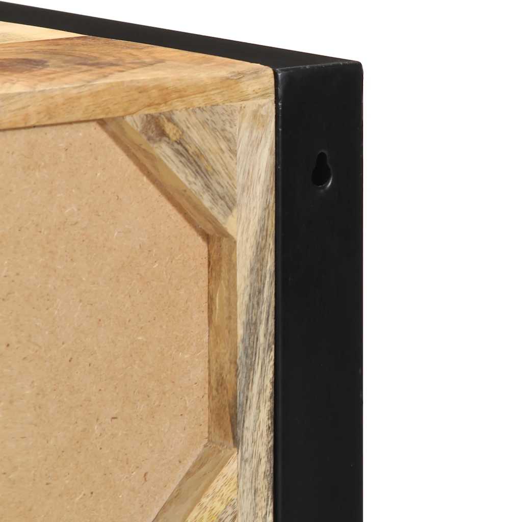 Mesas de cabeceira 2 peças 40x35x40 cm manga de madeira maciça