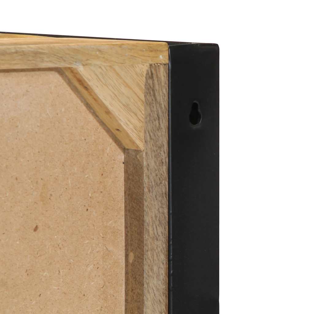 Mesas de cabeceira 2 peças 40x35x40 cm manga de madeira maciça