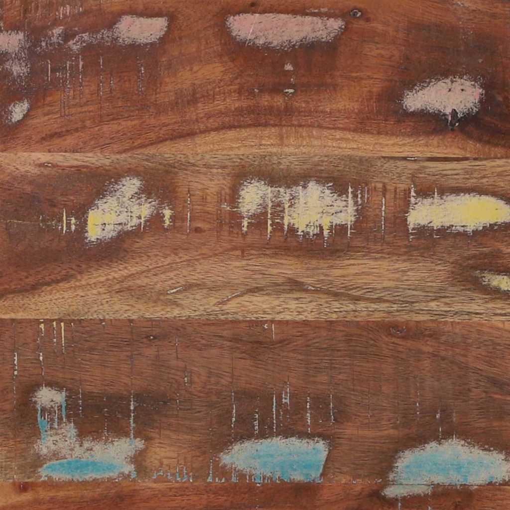 Baús de Armazenamento 40 x 30 x 30 cm Madeira recuperada maciça