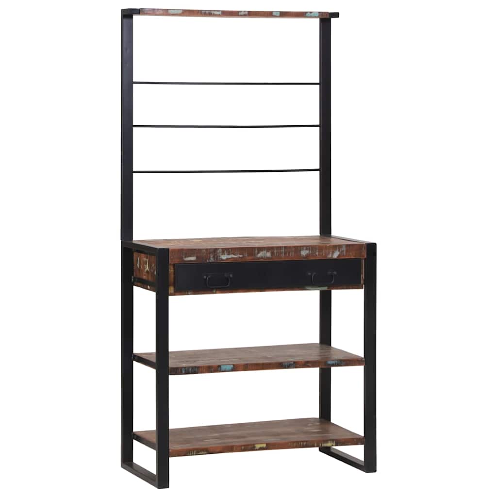 Prateleira de cozinha Castanho 80 x 40 x 160 cm