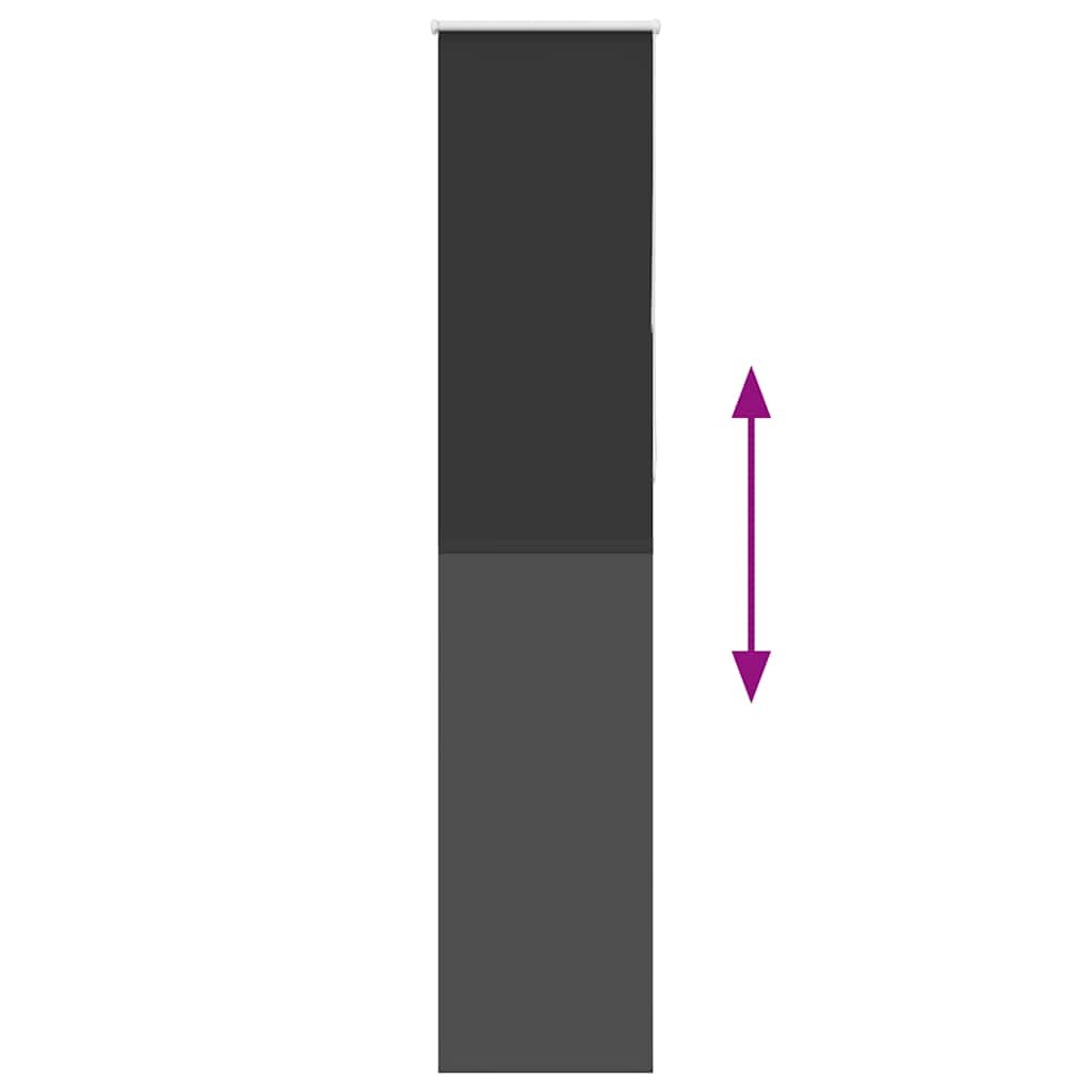 Persiana de enrolar 50x210 cm largura tecido 45,7 cm poliéster