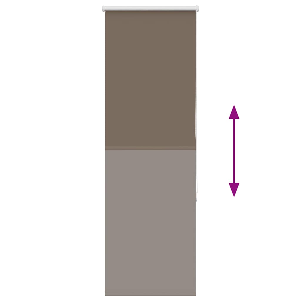 Persiana de enrolar 50x150 cm largura tecido 45,7 cm poliéster