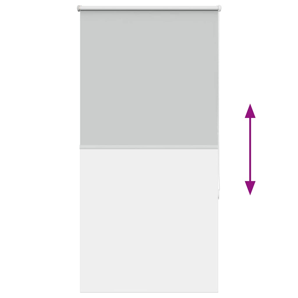 Persiana de enrolar 85x175 cm largura tecido 80,7 cm poliéster