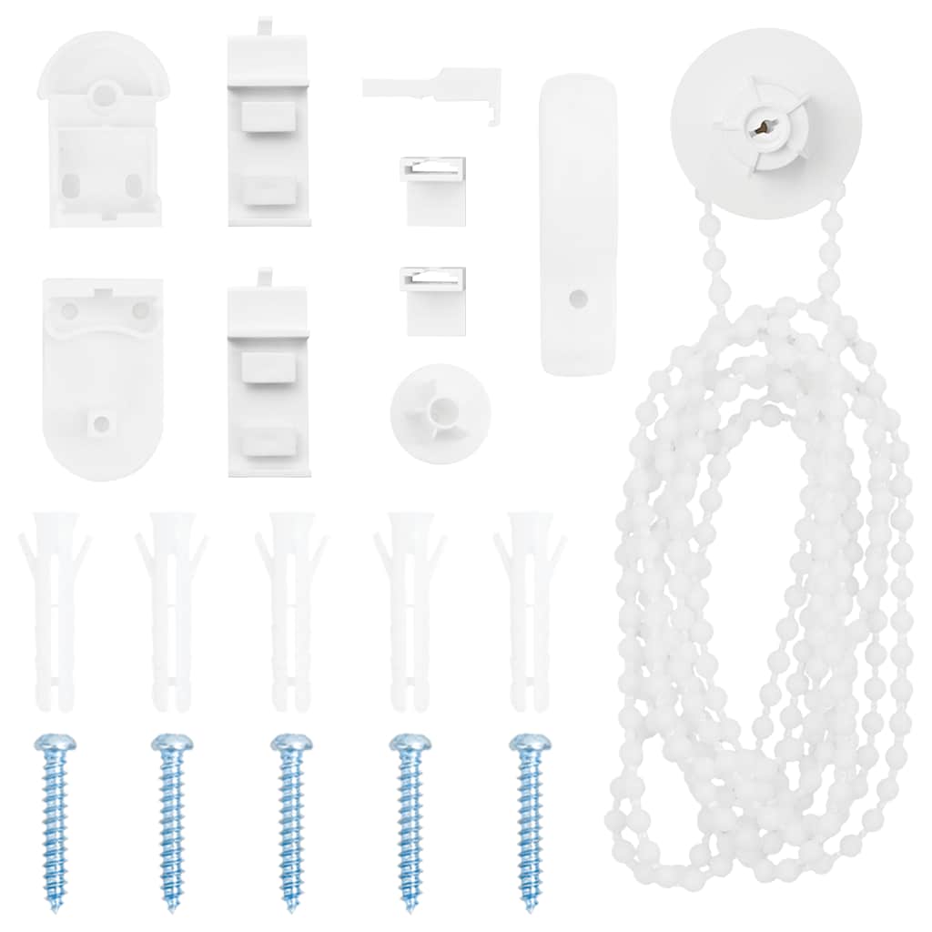 20 peças de acessórios para estores de 25 mm