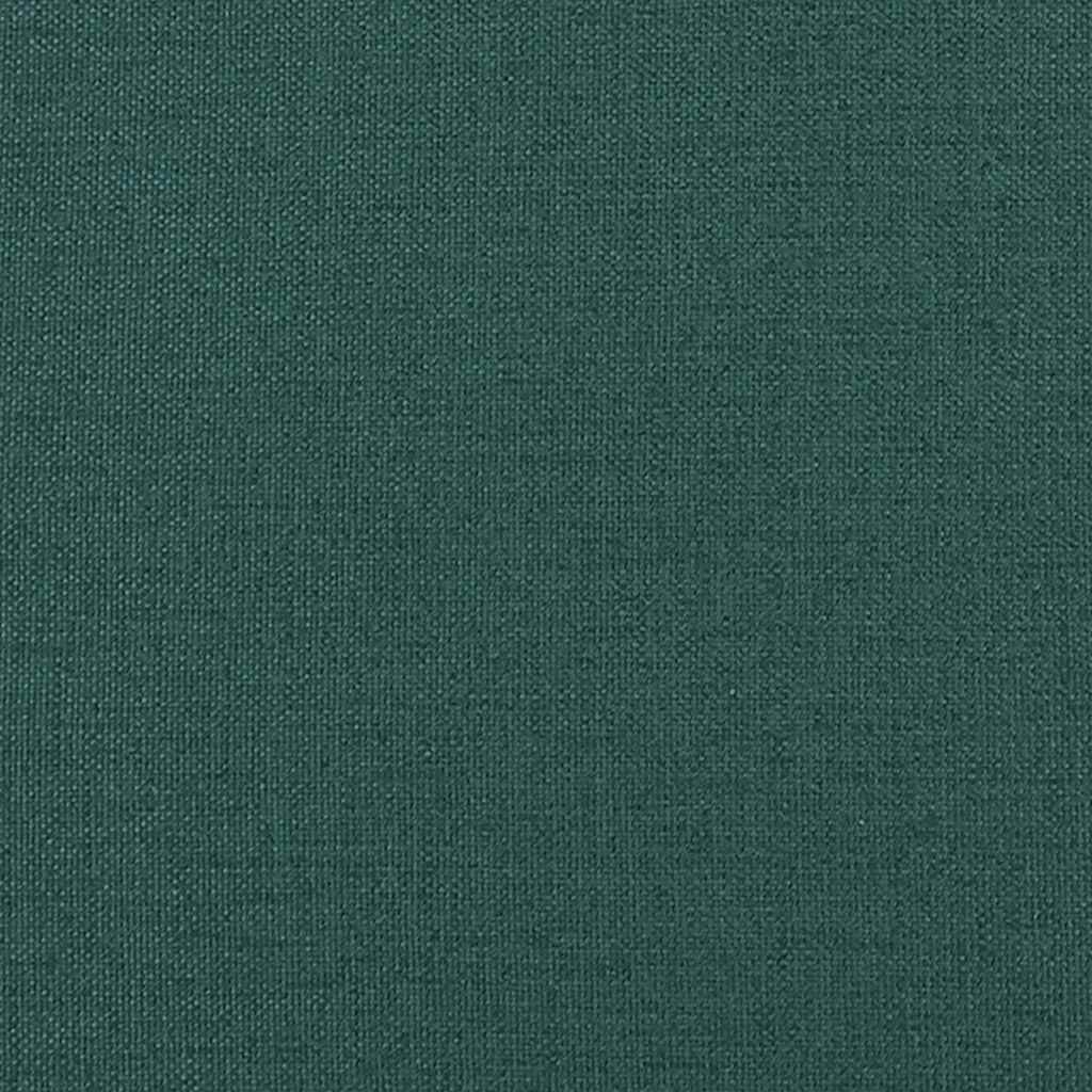 Poltrona de massagens reclinável tecido verde-escuro
