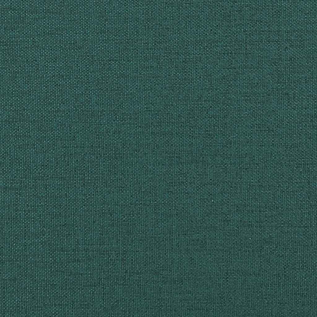 Poltrona de massagens reclinável tecido verde-escuro