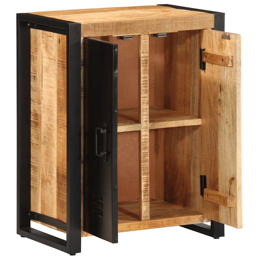 Aparador 55x35x70 cm madeira de mangueira áspera maciça