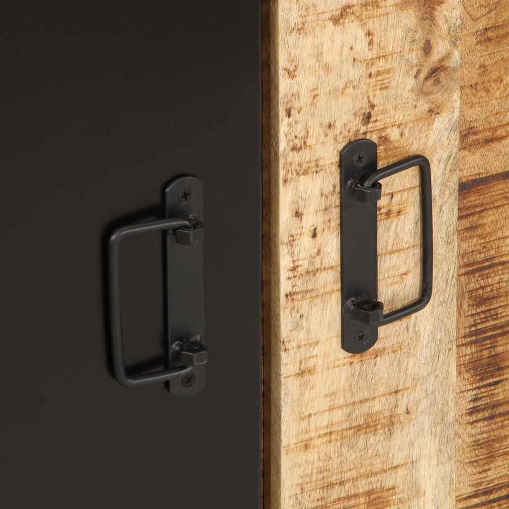 Aparador 55x35x70 cm madeira de mangueira áspera maciça