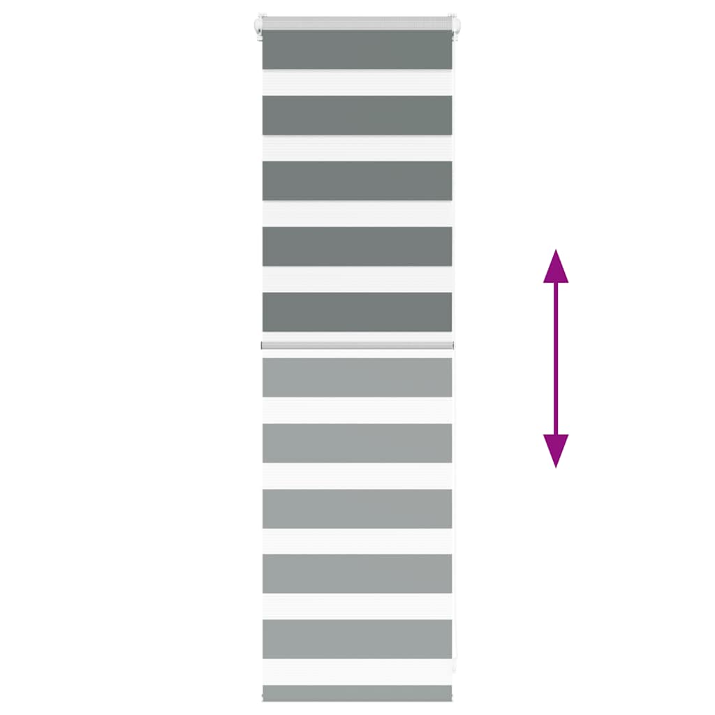 Cortina de zebra 50x100 cm largura do tecido 45,9 cm poliéster