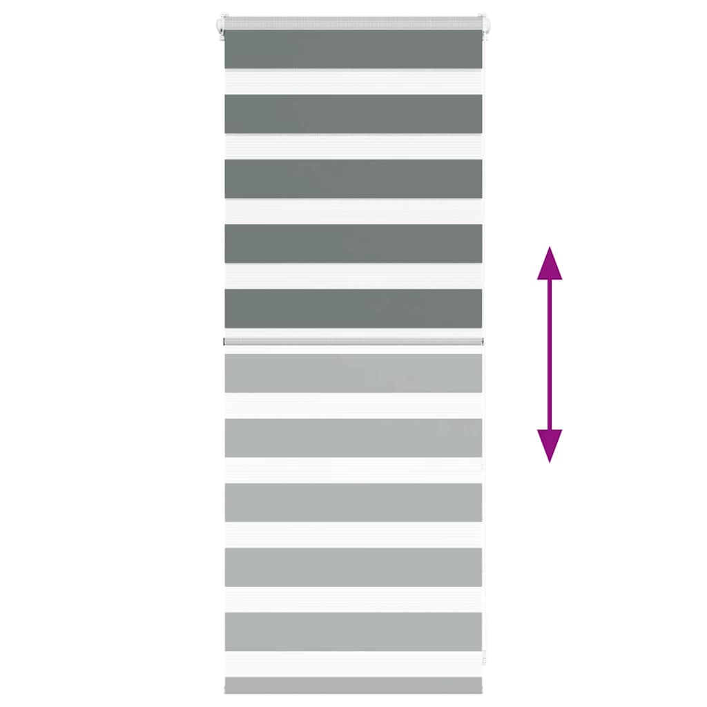 Cortina de zebra 55x100 cm largura do tecido 50,9 cm poliéster