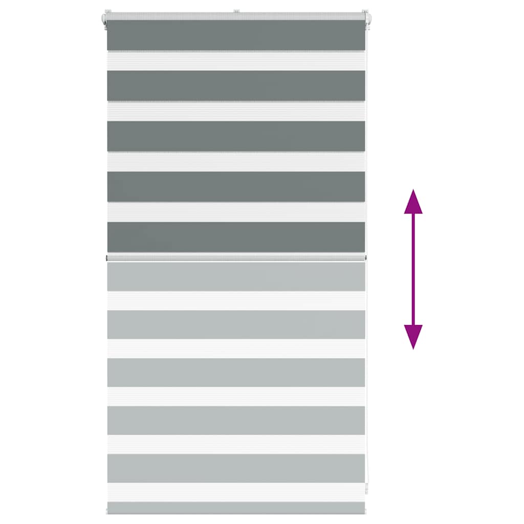 Cortina de zebra 80x100 cm largura do tecido 75,9 cm poliéster