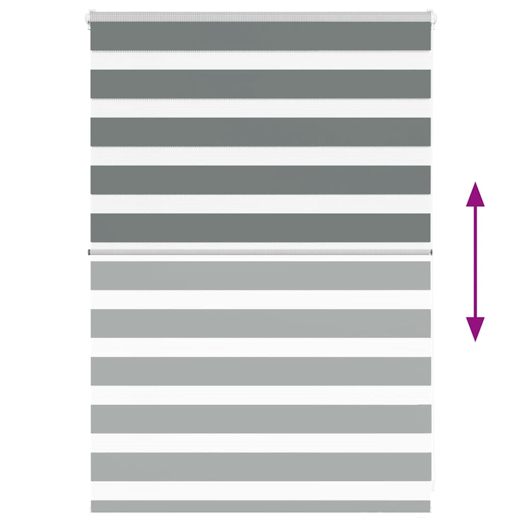 Cortina de zebra 100x100 cm largura do tecido 95,9 cm poliéster