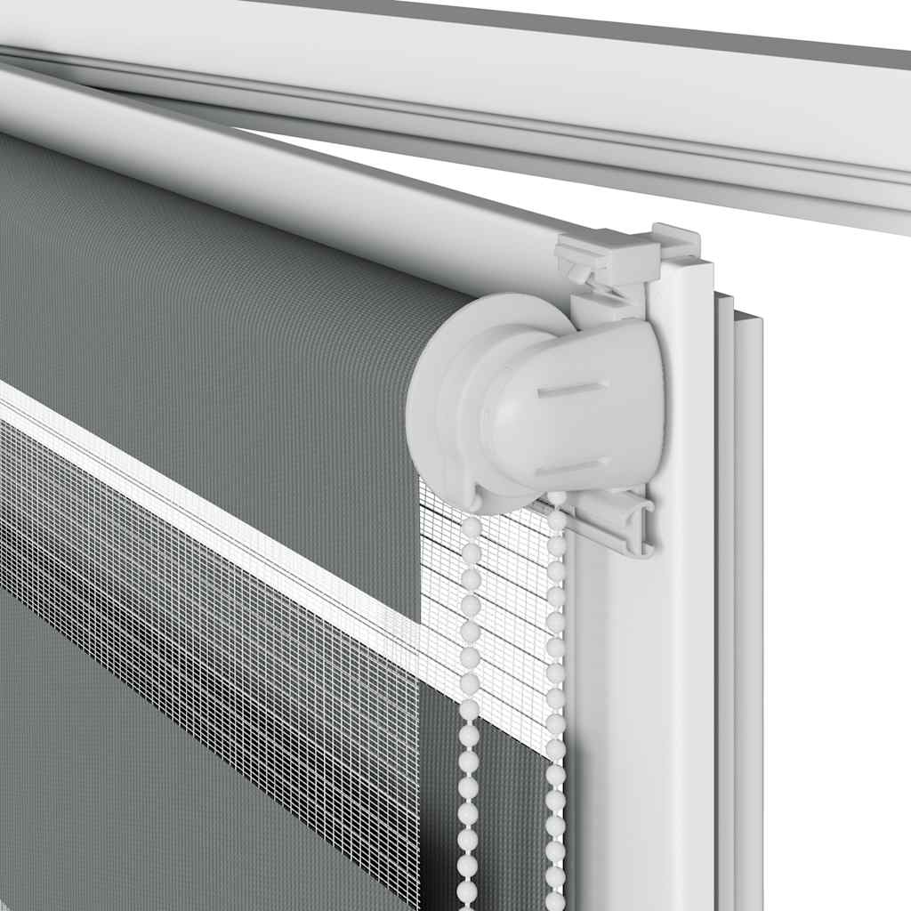 Cortina de zebra 115x200 cm largura do tecido 110,9cm poliéster