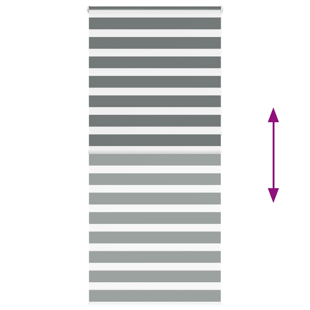 Cortina de zebra 95x230 cm largura do tecido 90,9 cm poliéster