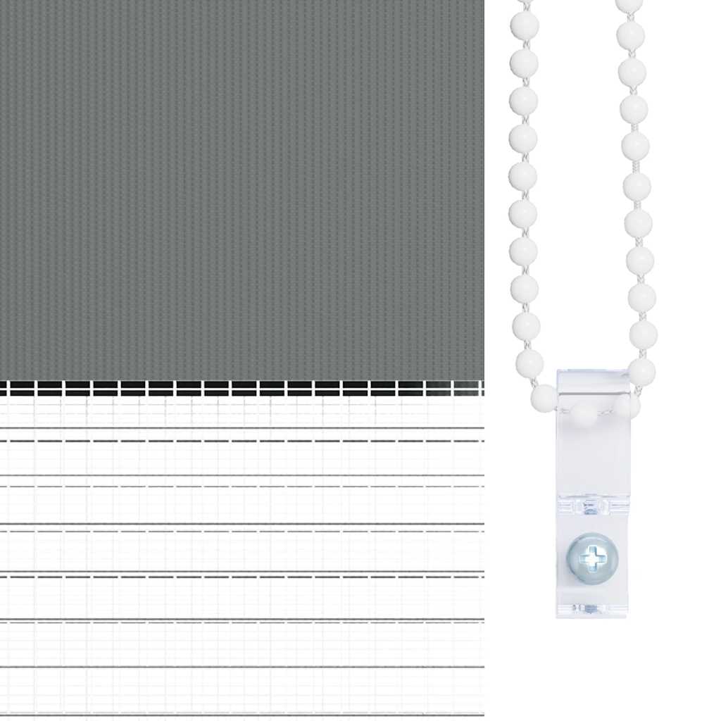 Cortina de zebra 95x230 cm largura do tecido 90,9 cm poliéster