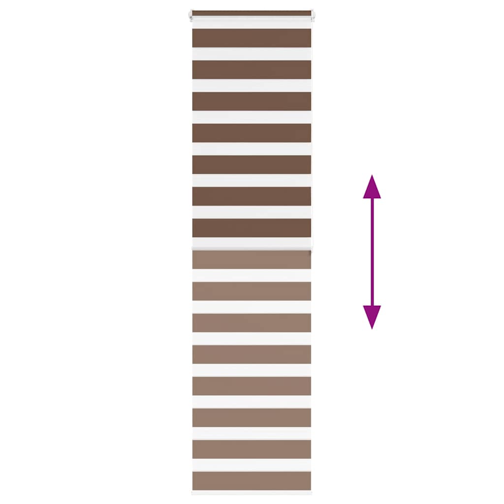 Cortina de zebra 55x200 cm largura do tecido 50,9 cm poliéster
