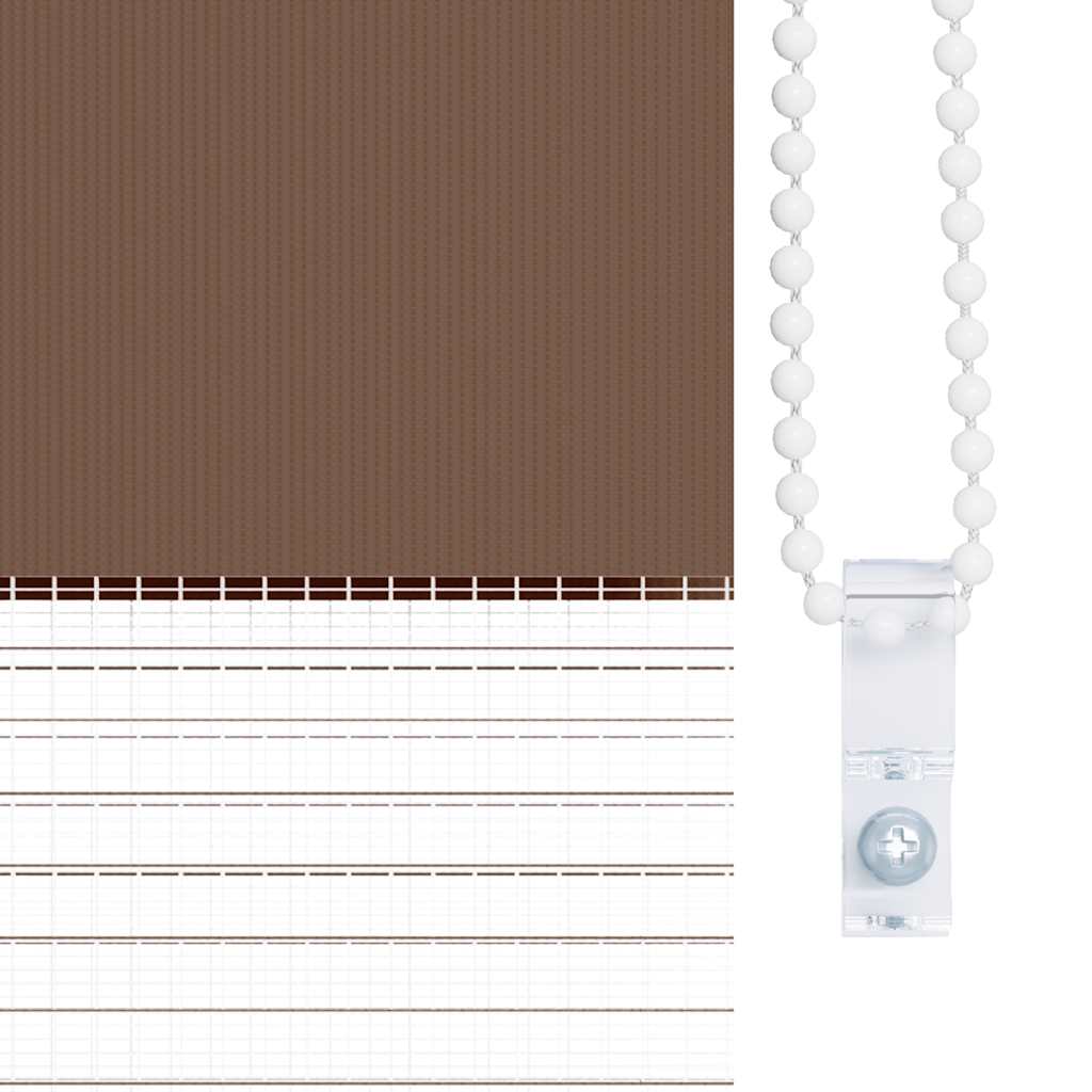 Cortina de zebra 115x200 cm largura do tecido 110,9cm poliéster