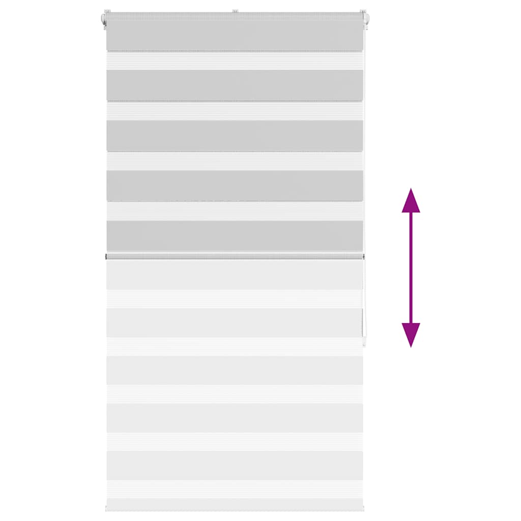 Cortina de zebra 80x100 cm largura do tecido 75,9 cm poliéster