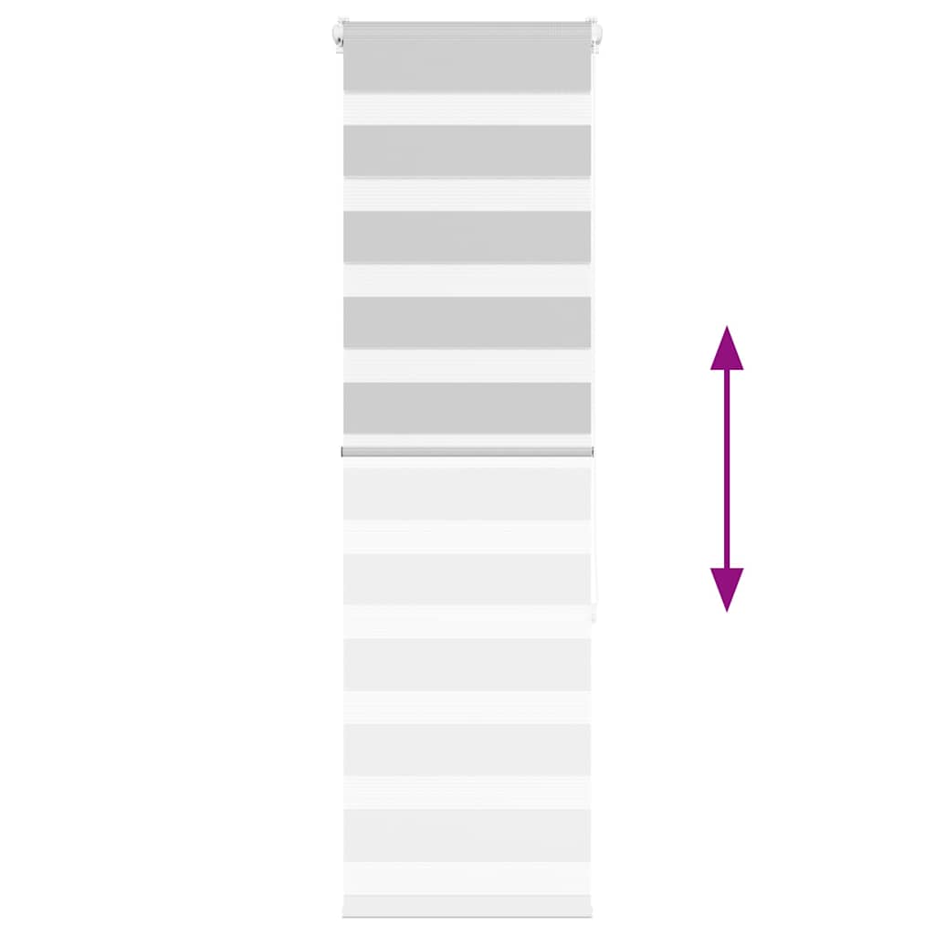 Cortina de zebra 40x150 cm largura do tecido 35,9 cm poliéster