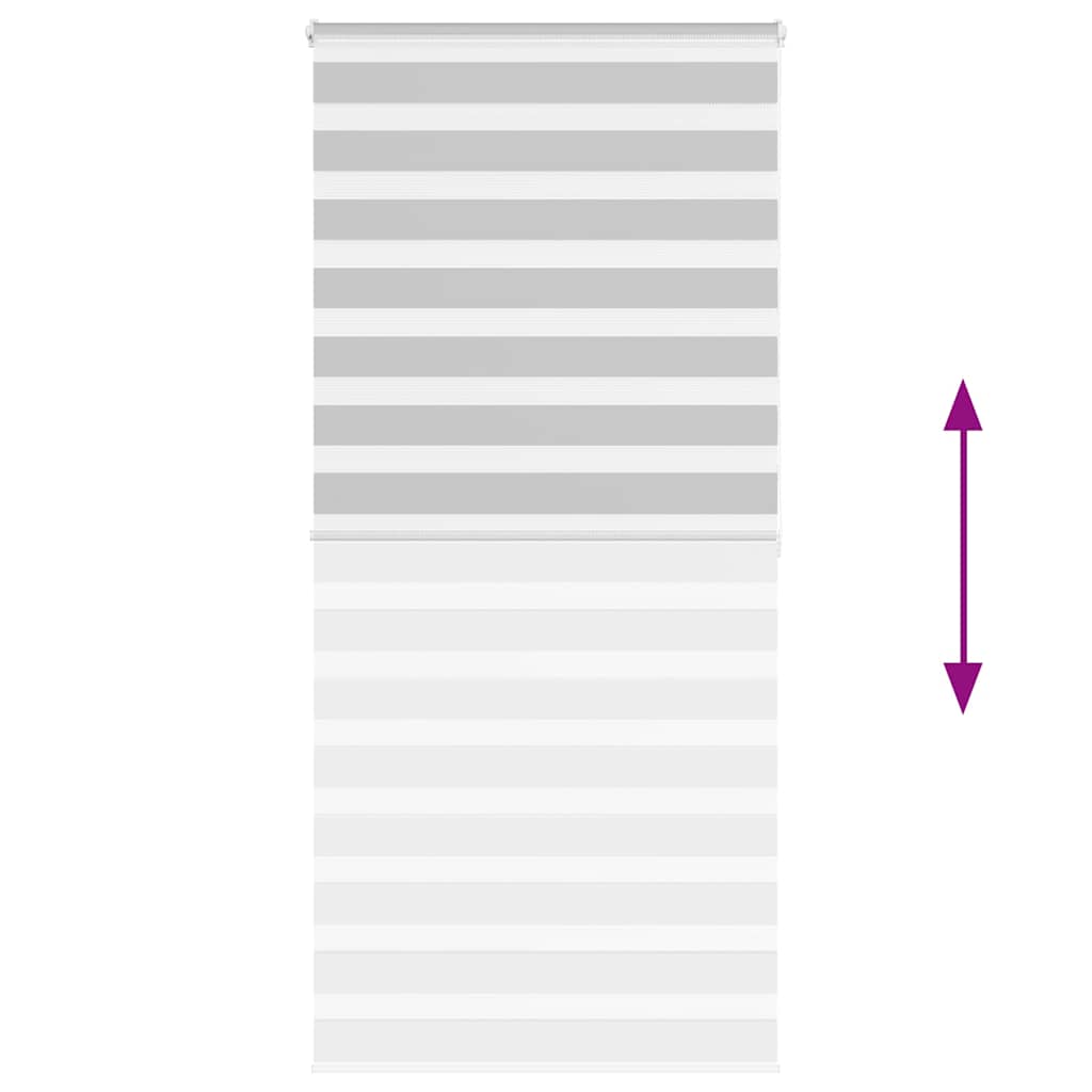 Cortina de zebra 95x200 cm largura do tecido 90,9 cm poliéster