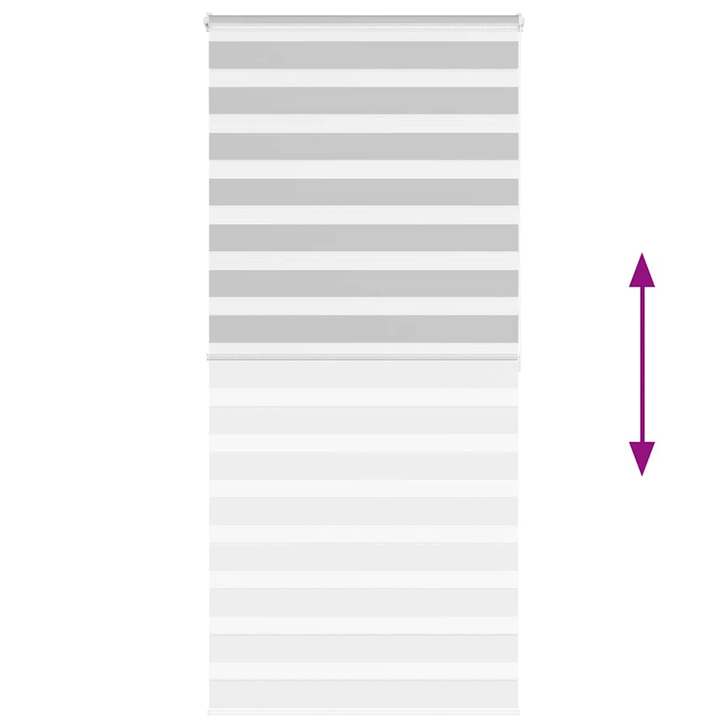 Cortina de zebra 105x200 cm largura do tecido 100,9cm poliéster