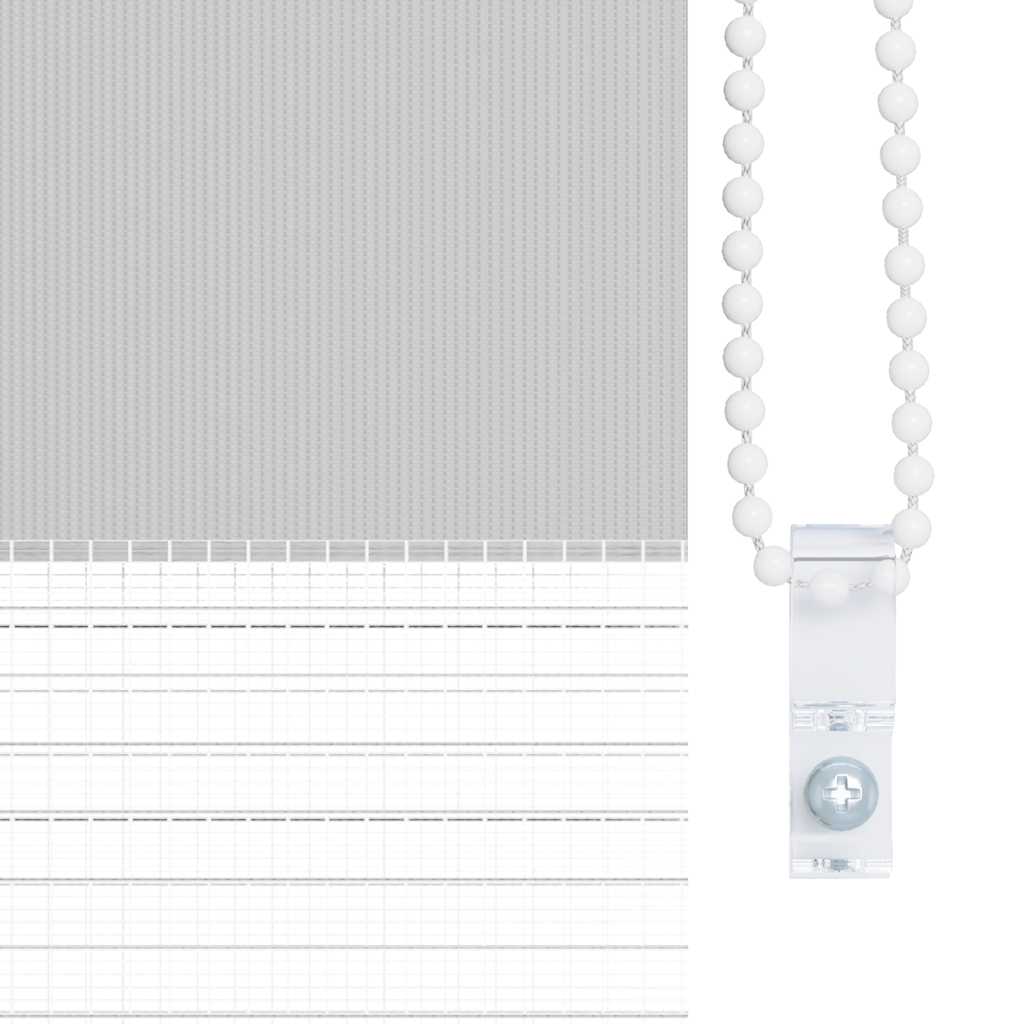 Cortina de zebra 110x230 cm largura do tecido 105,9cm poliéster