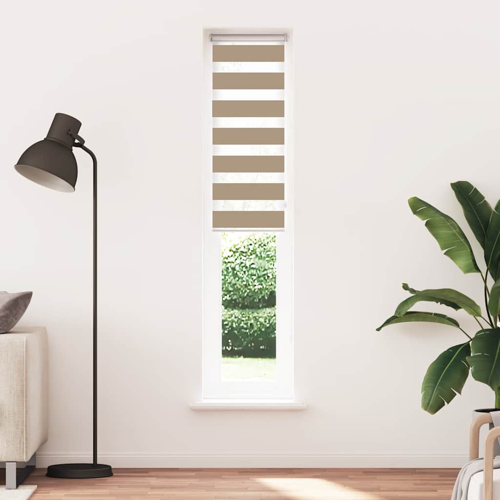 Cortina de zebra 45x200 cm largura do tecido 40,9 cm poliéster