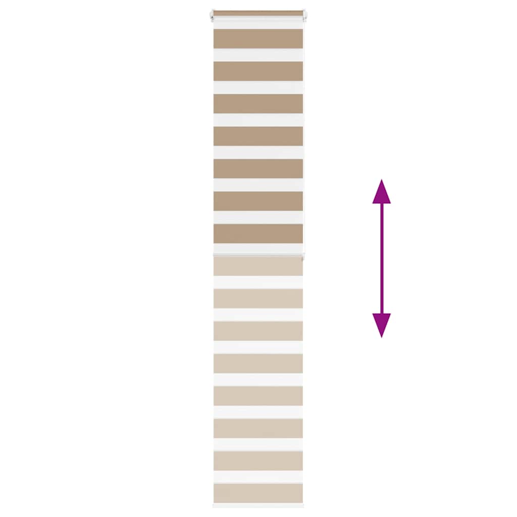 Cortina de zebra 45x200 cm largura do tecido 40,9 cm poliéster