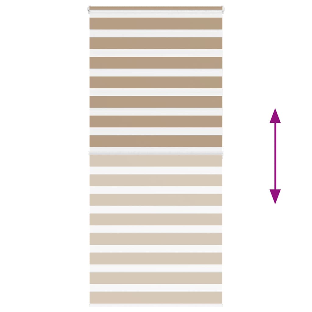Cortina de zebra 95x200 cm largura do tecido 90,9 cm poliéster