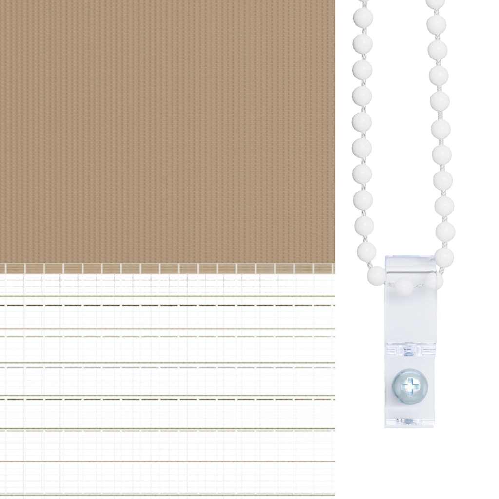 Cortina de zebra 95x200 cm largura do tecido 90,9 cm poliéster