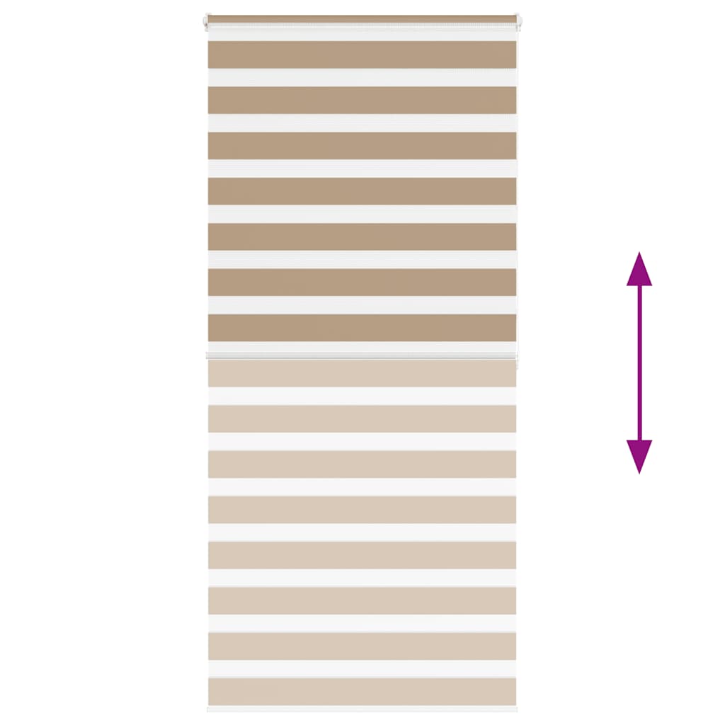 Cortina de zebra 105x200 cm largura do tecido 100,9cm poliéster