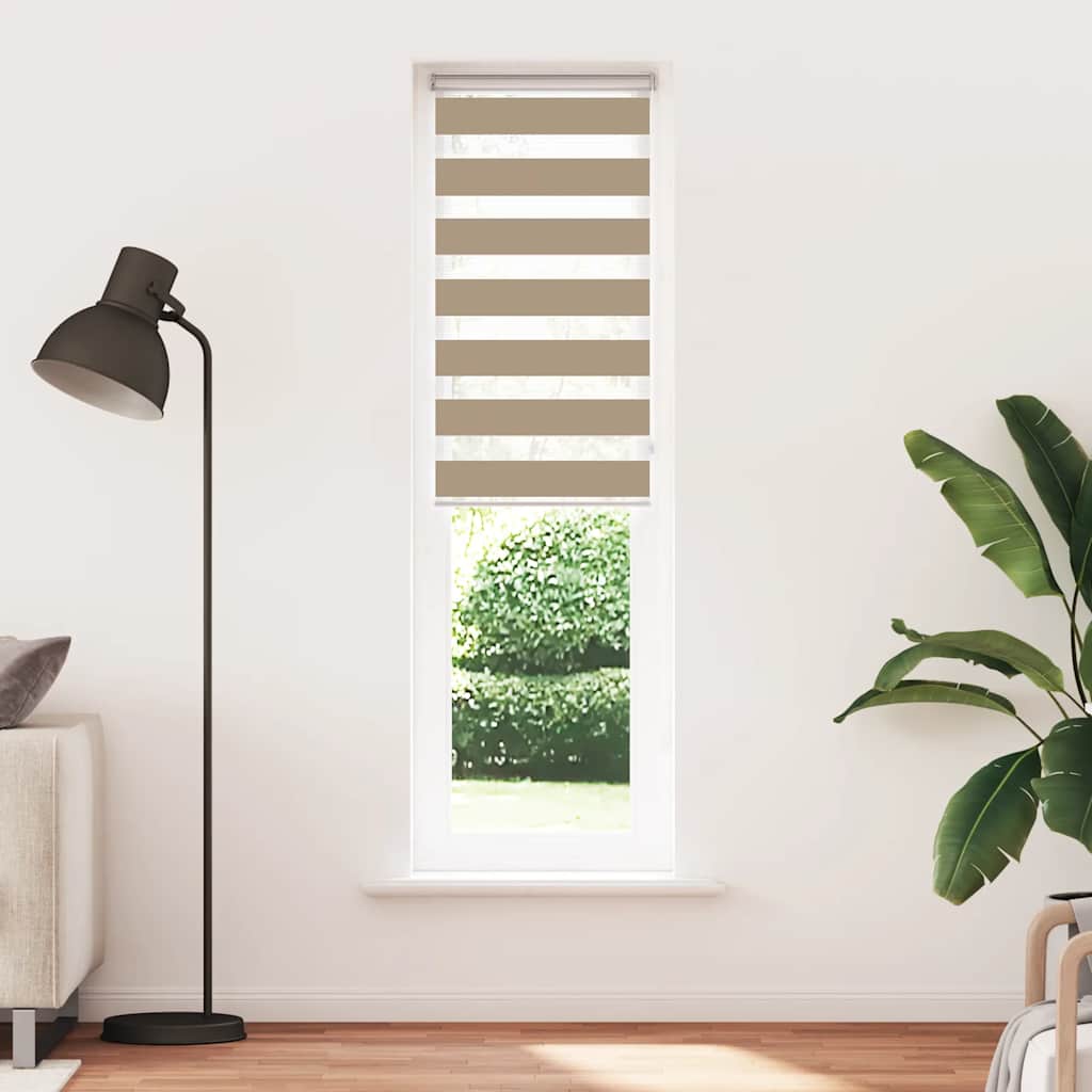 Cortina de zebra 60x230 cm largura do tecido 55,9 cm poliéster