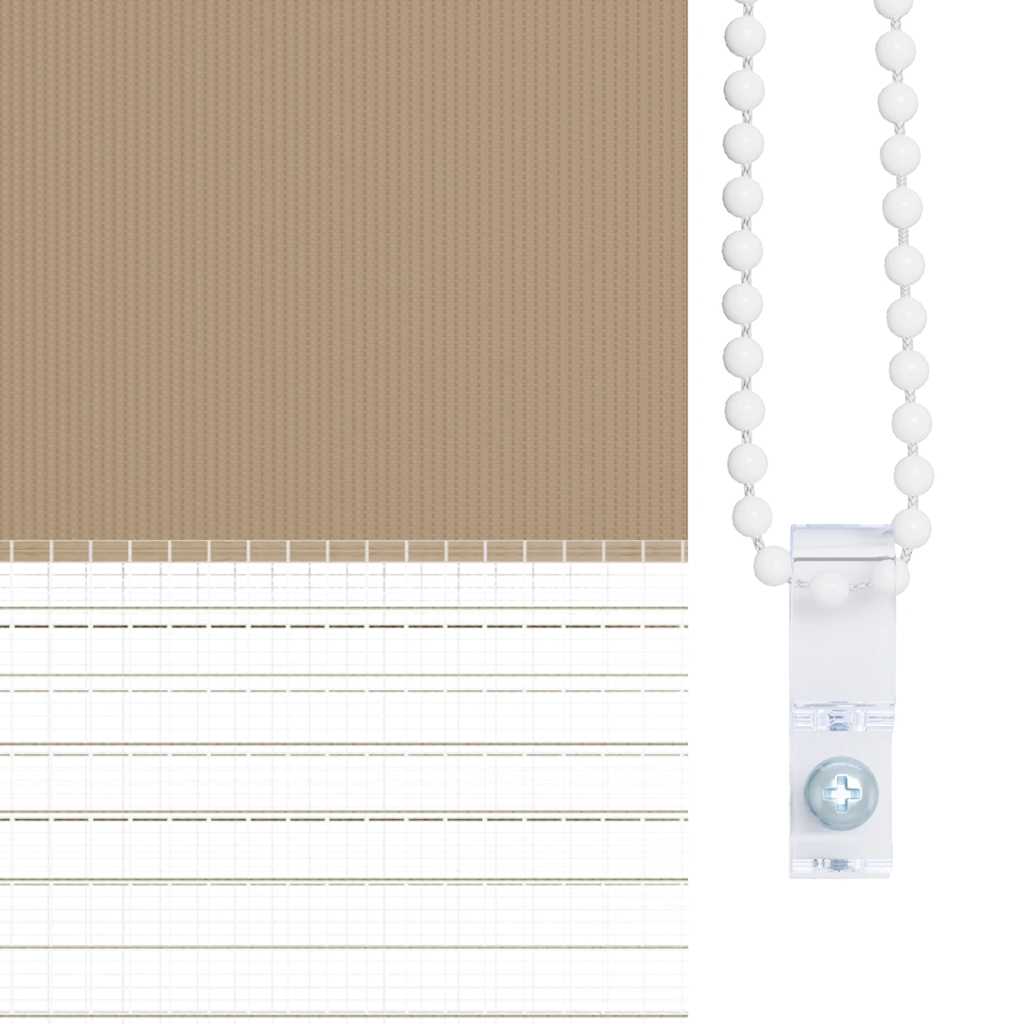 Cortina de zebra 60x230 cm largura do tecido 55,9 cm poliéster