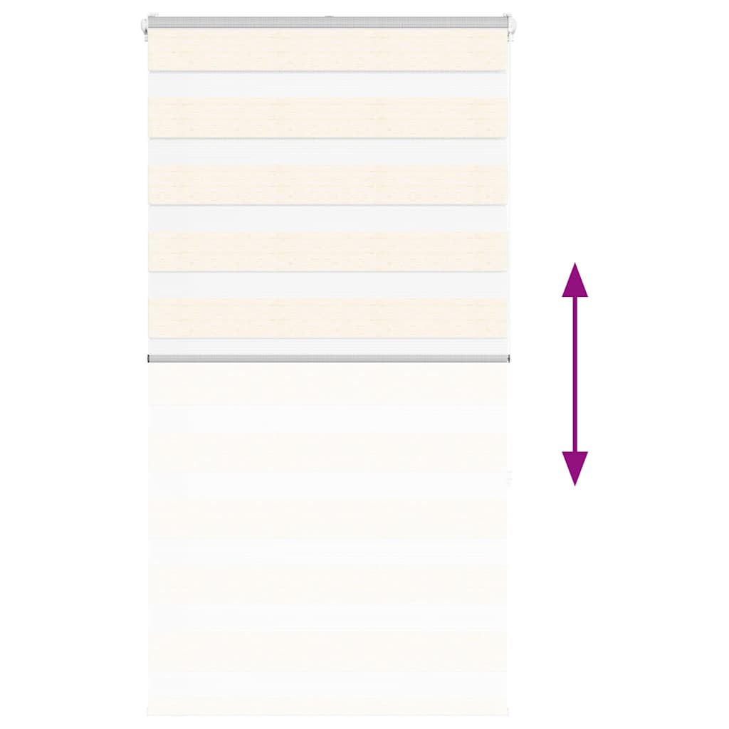 Cortina de zebra 80x150 cm largura do tecido 75,9 cm poliéster