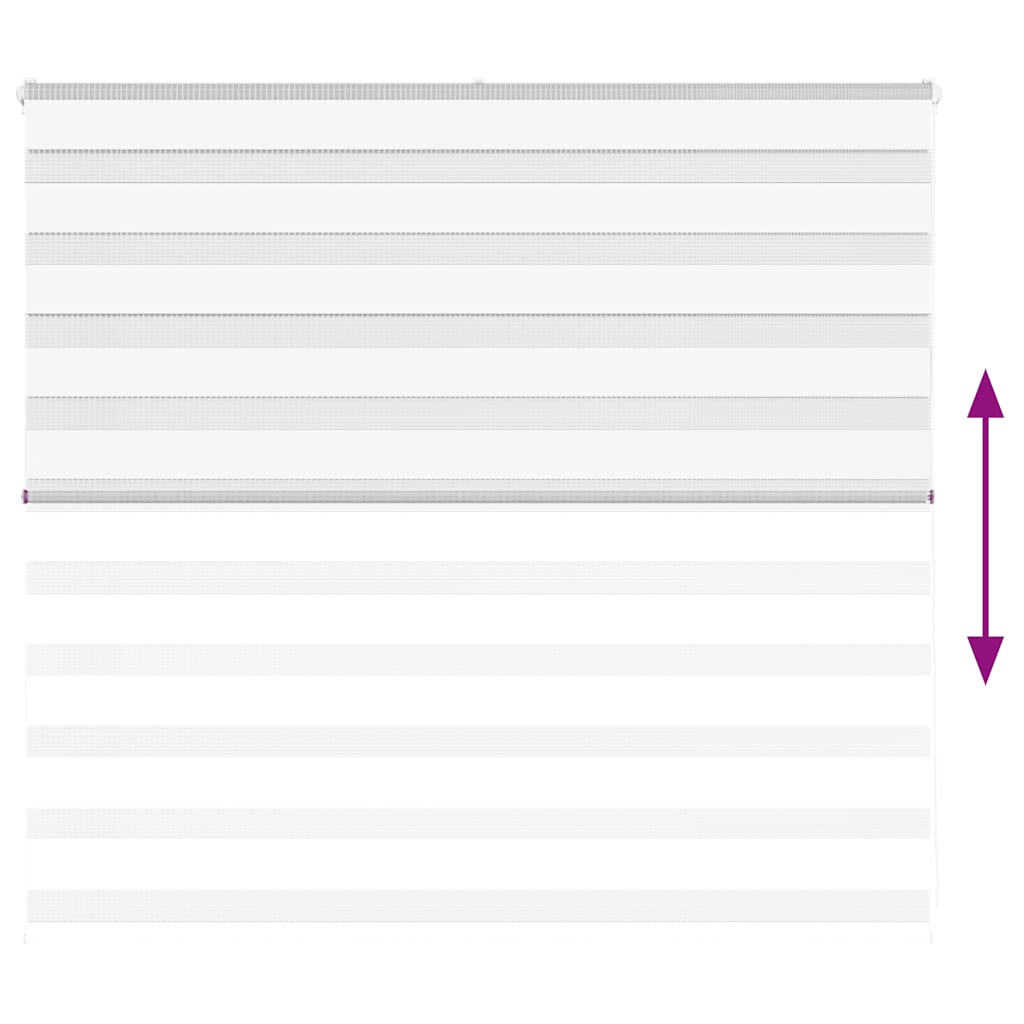 Cortina de zebra 155x100 cm largura do tecido 150,9cm poliéster