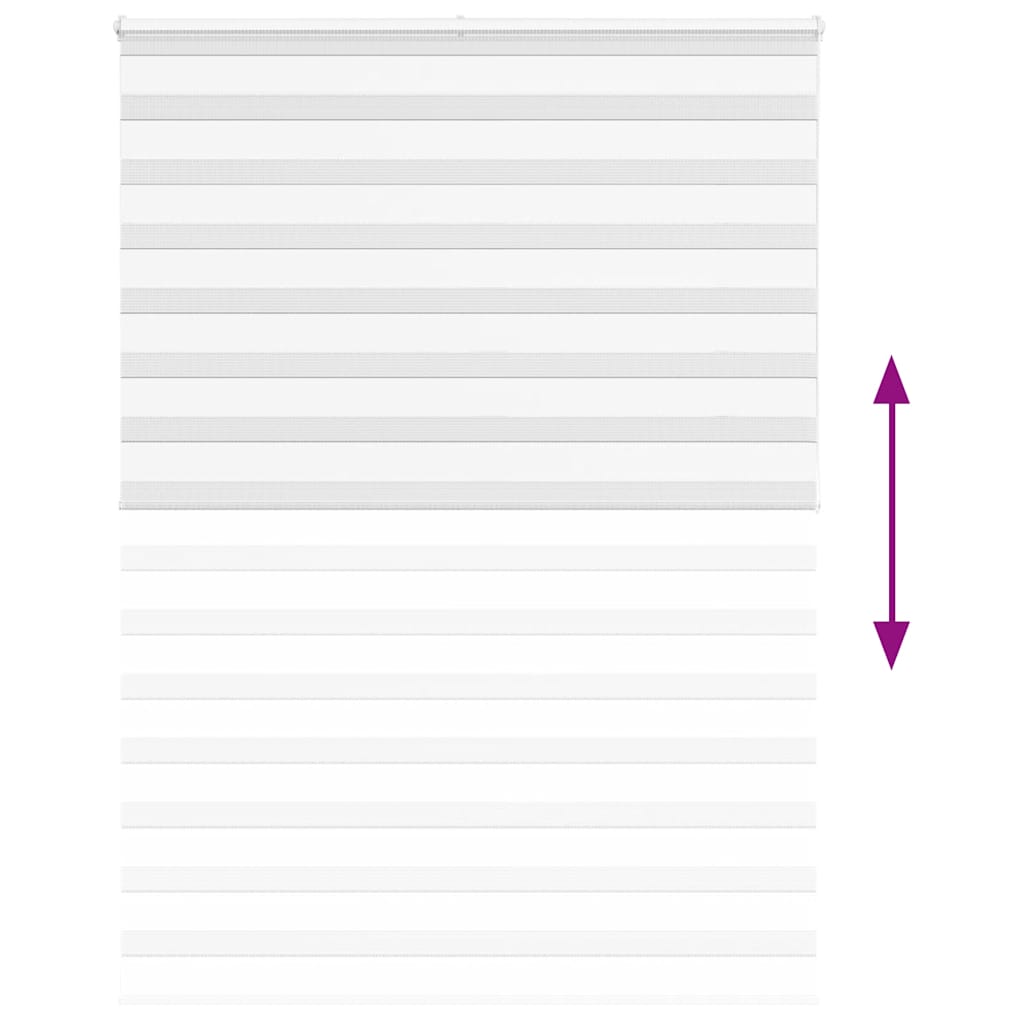 Cortina de zebra 165x200 cm largura do tecido 160,9cm poliéster