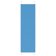 Plissado Cego Azul 65x200 cm Largura Tecido 64,4 cm Poliéster