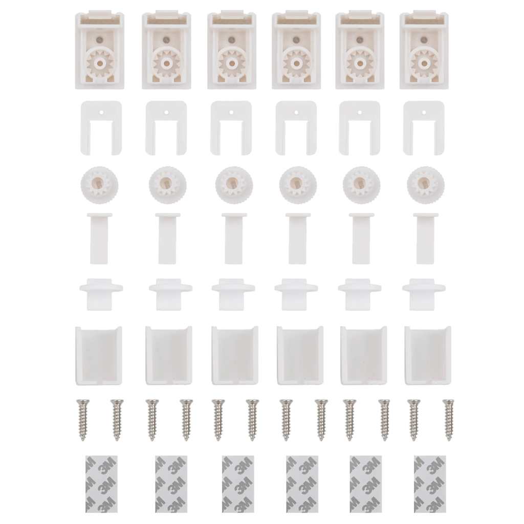 Plissado Cego Cinzento Luz 115x100cm Largura Tecido 114,4 cm