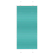 Gasolina verde Plissada Cega 55x100 cm Largura Tecido 54,4 cm