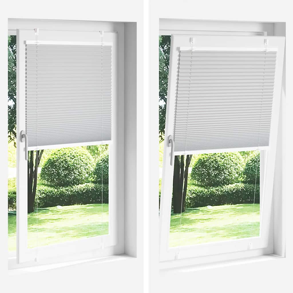 Gasolina verde Plissada Cega 55x100 cm Largura Tecido 54,4 cm