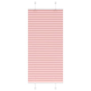 Rosa Plissada Cega 60x100 cm Largura Tecido 59,4 cm Poliéster