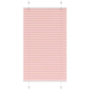 Rosa Plissada Cega 75x150 cm Largura Tecido 74,4 cm Poliéster