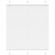 Branco Plissada Cega 115x100cm Largura Tecido 114,4cm Poliéster