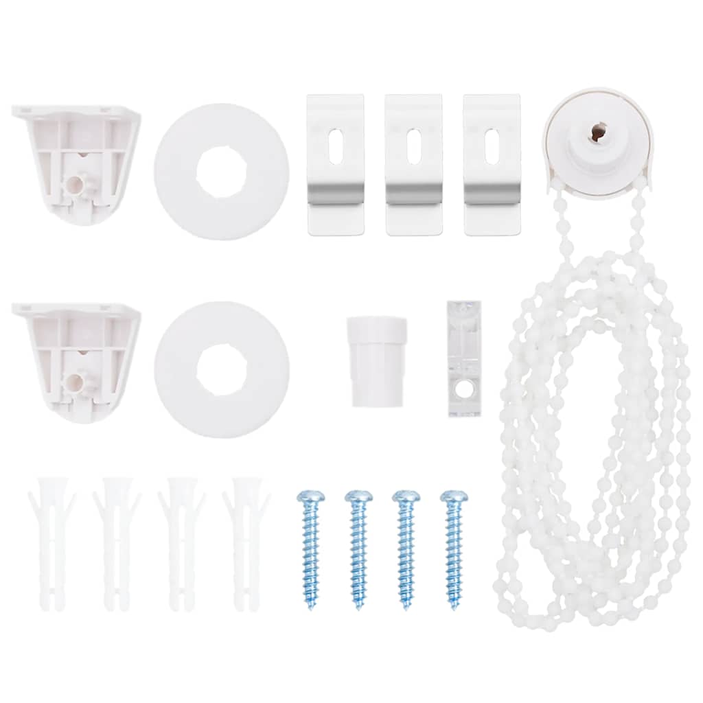 18 peças de acessórios para estores de 18 mm